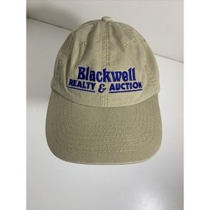 Blackwell Realty & Auction TN Ball Cap Hat Adjustable Strap Baseball